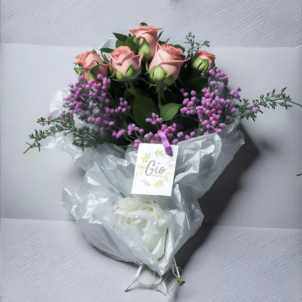 bouquet de rosas