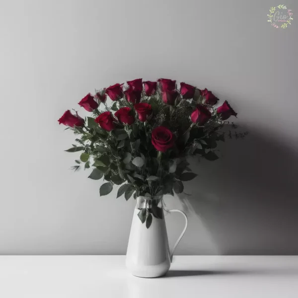 Ramo de 15 rosas clasico